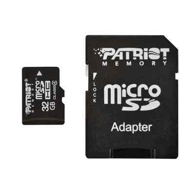 Mem Patriot Micro Sdhc 32gb C4  Adap
